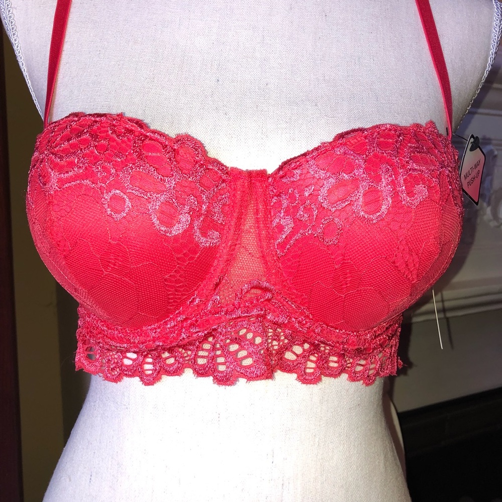 NWT!! XOXO SEXY LACE BRA 34C